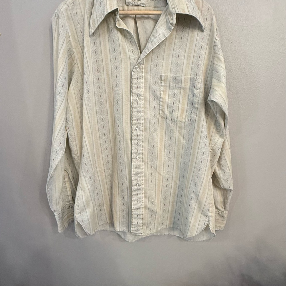 Vintage shirt tails arrow collared shirt